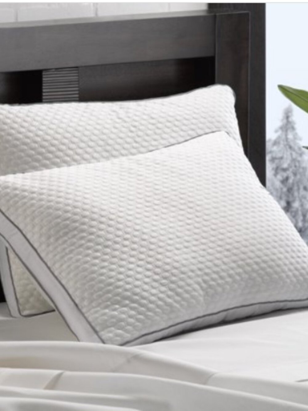 Medium Density Artic Chill Super Cooling Gel Fiber Queen Size Pillow
